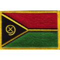 Patch zum Aufb&uuml;geln oder Aufn&auml;hen Vanuatu -...