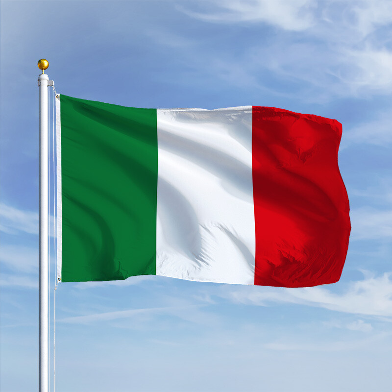 Italienische Flagge - Flagge von Italien - Italien
