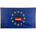 Auto-Fahne: Europa + Deutschland im Eck - Premiumqualität, 9,95 €